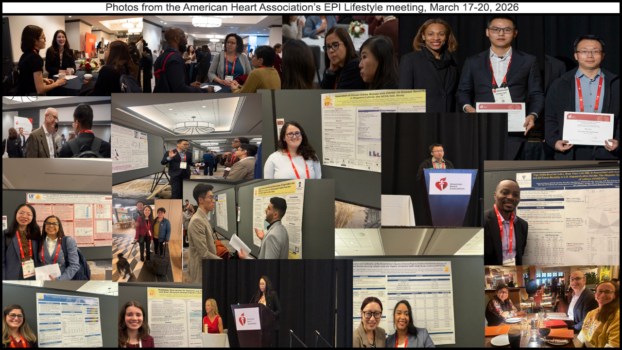 Photos from the American Heart Association's EPI Lifestyle meeting, March 17-20, 2026